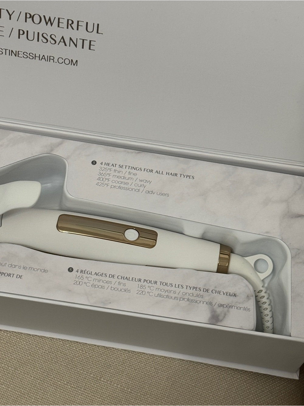 NIB....Kristin Ess Hair 1" CURLING IRON - Picture 5 of 10